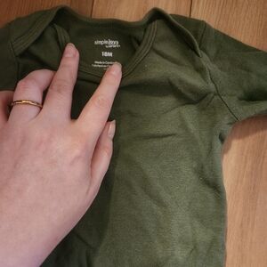 Green Long Sleeve Onesie